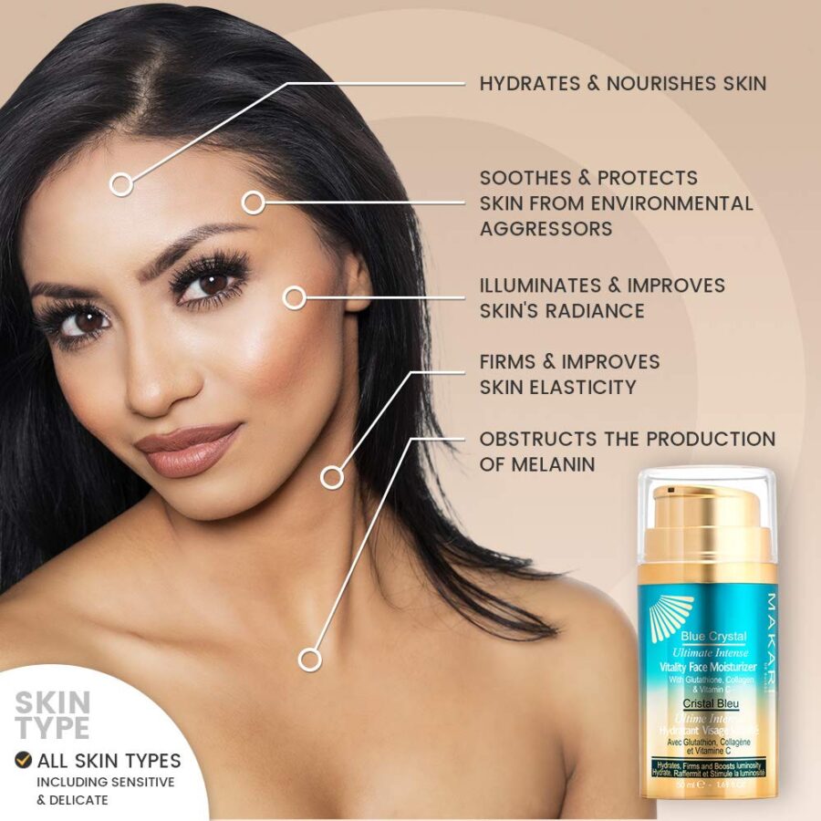 Makari Blue Crystal Vitality FACE Moisturizer