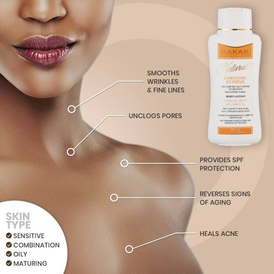 Makari Naturalle Carotonic Extreme Glow Renewing Body Lotion